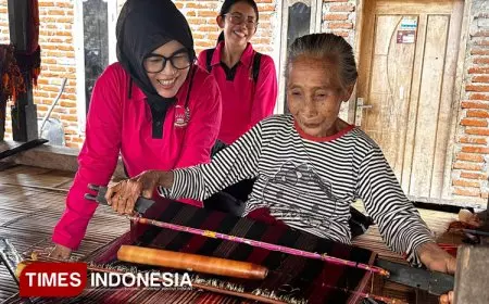 Heny: Pelestarian Kain Tenun Bayan Lombok Utara  Menjadi Literasi Kerajinan yang Harus Diperhatikan