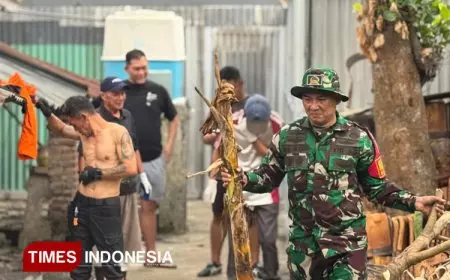 GAS RW 06 Bareng, Wujud Gotong Royong Cegah Banjir