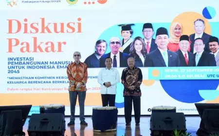 UNJ dan Kemendukbangga/BKKBN Gelar Diskusi Pakar, Bahas Investasi Pembangunan Manusia untuk Indonesia Emas 2045