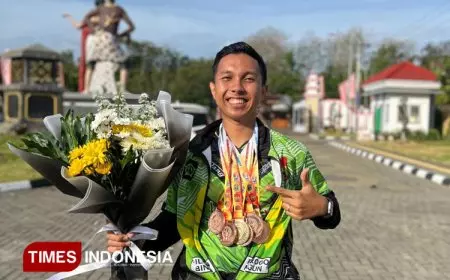 Mahasiswa UMBY Bawa Pulang 6 Medali di Porda DIY 2025 Cabor Drumband