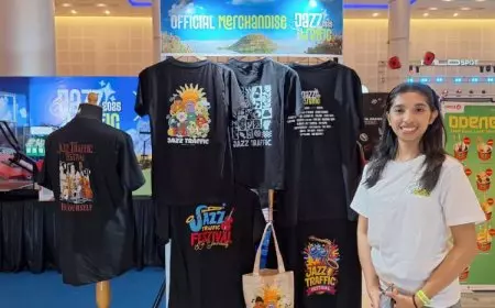 Customic Jadi Merchandise Resmi Bank Jatim Jazz Traffic Festival 2025