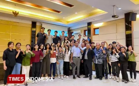 UKWK Malang Kerjasama Dengan Times Indonesia Berikan Latihan Jurnalistik