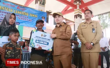 1.188 Warga Mojokerto Terima BLT DBHCHT, Mayoritas Buruh Pabrik Rokok