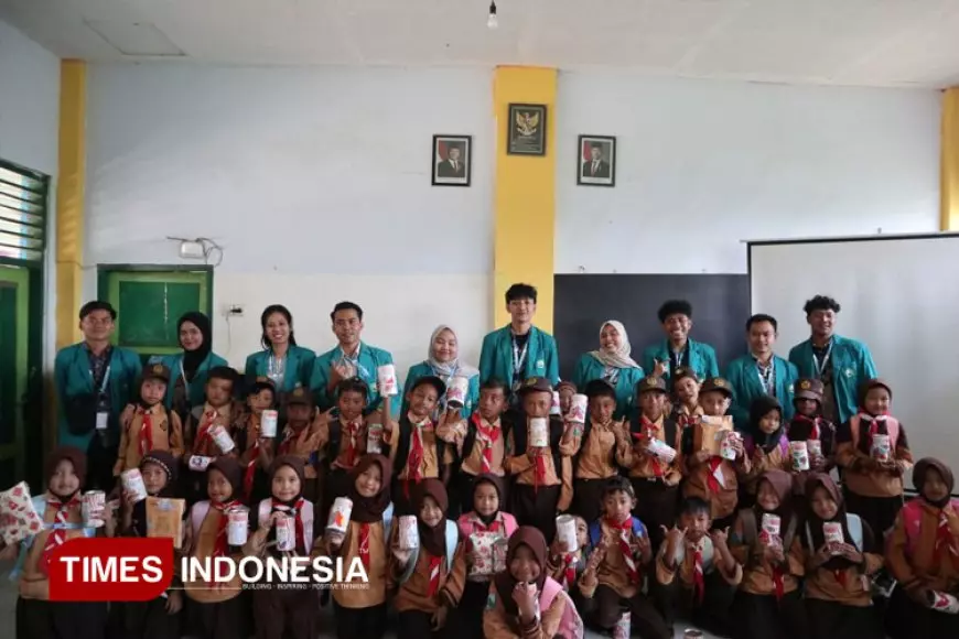 Mahasiswa Unisma Sosialisasi Menabung Sejak Dini, Belajar Disiplin Atur Keuangan