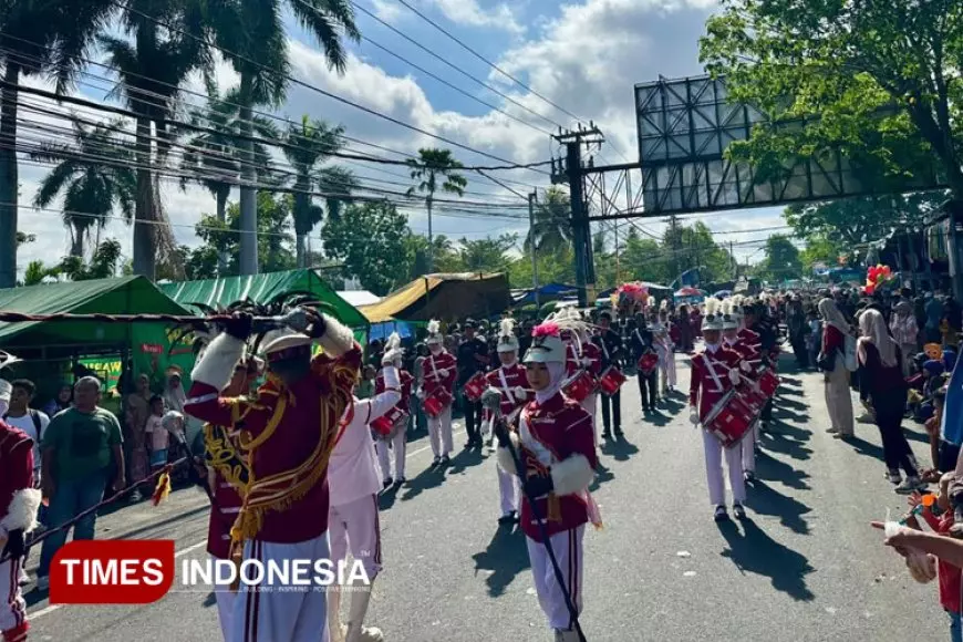 Pawai Ta’aruf Meriahkan Pembukaan Hultah Akbar NWDI Ke&#45;90 di Lombok Timur