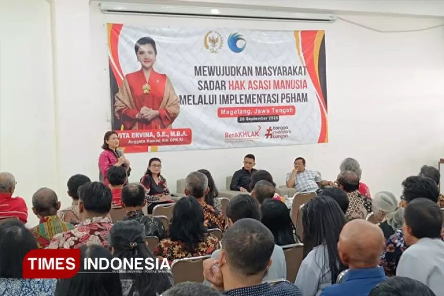 Vita Ervina Dorong Implementasi Penguatan HAM di Magelang