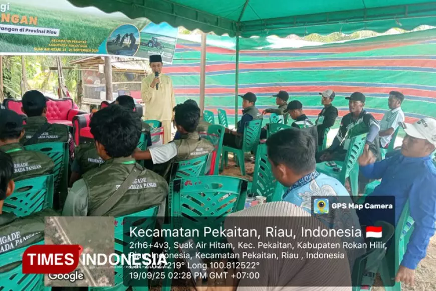 Brigade Pangan Riau Diperkuat, Polbangtan Malang Hadirkan Pembekalan di Rokan Hilir