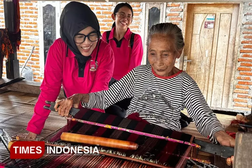 Heny: Pelestarian Kain Tenun Bayan Lombok Utara Menjadi Literasi Kerajinan yang Harus Diperhatikan
