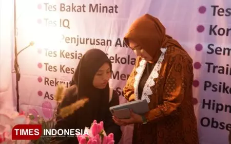 Pencari Kerja di Banyuwangi Career Expo 2025 Dibimbing Temukan Potensi Diri Lewat Tes Psikologi