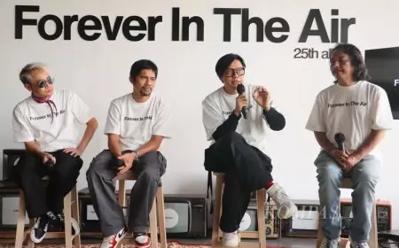 10 Tahun Vakum, GIGI Bersiap Rilis Album Forever In the Air