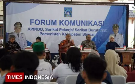 Bupati Sleman Ajak Buruh Bersinergi Bangun Hubungan Industrial Harmonis