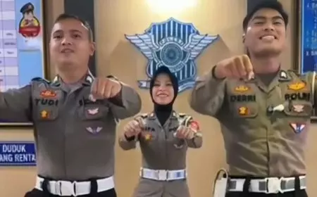 Viral, Tepuk Keselamatan Lalu Lintas, Inovasi Kreatif Satlantas Polres Majalengka
