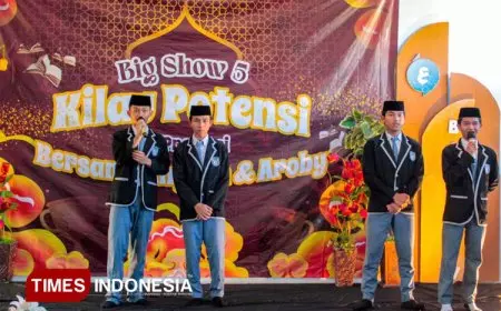 Big Show 5 Jadi Ajang Penguatan Mental dan Kemampuan Bahasa Siswa SMA An Nur Bululawang