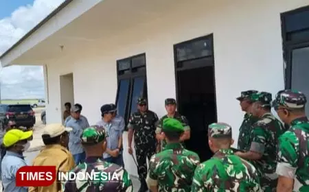 Kunjungan Kerja Pangdam IX/Udayana Disambut Dandim 1601/Sumba Timur