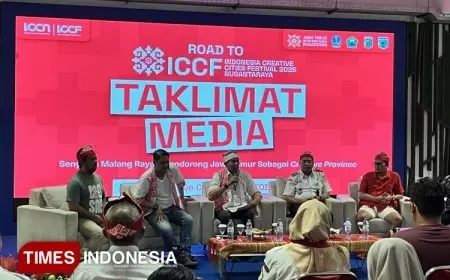 Tuan Rumah ICCF 2025, Wali Kota Malang Optimis Saatnya Ekosistem Kreatif Next Level