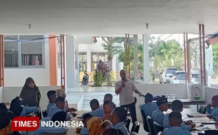 Satreskrim Polres Majalengka Edukasi Pelajar Sekolah Rakyat Tentang Bahaya Kenakalan Remaja