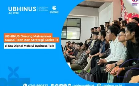 UBHINUS Dorong Mahasiswa Kuasai Tren dan Strategi Karier TI di Era Digital Melalui Business Talk