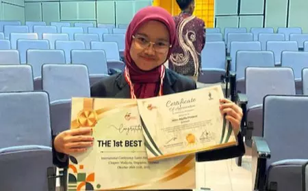 Mahasiswa UIN Malang Raih Peserta Terbaik Forum Santri Internasional di Malaysia