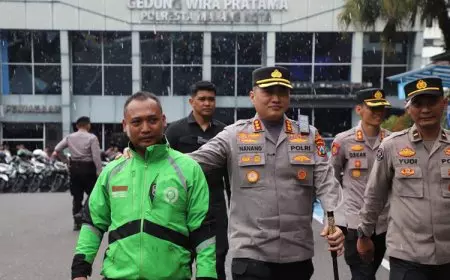 Sinergi Polresta Malang Kota dan Ojol Siap Jaga Keamanan Bersama