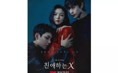 Poster Baru Dear X, Hadirkan Pose Tiga Pemeran Utama