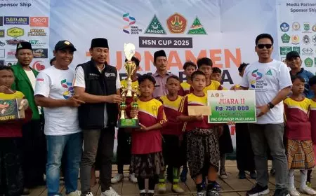 Turnamen Sepakbola HSN Cup 2025, Ketua GP Ansor Kabupaten Malang: Wadah Karakter Anak
