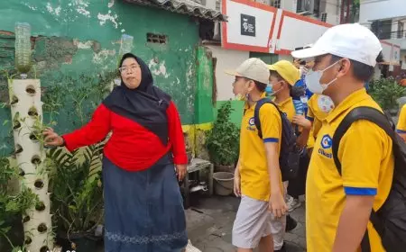 Siswa Inklusi di Surabaya Belajar Multisensori tentang Lingkungan di KBA Kampoeng Oase Ondomohen