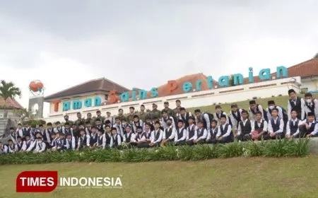 Santri Tsurayya Islamic School Malang Gali Ilmu Wirausaha Bidang Pertanian di BRMP Jestro Kota Batu