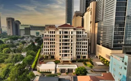 Townhomes Simplex Corner, Unit Baru dari Le Parc Luxury Residence, Bergaya Modern dan Lengkap di Pusat Kota Jakarta