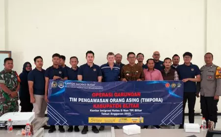 TIMPORA Blitar Gelar Operasi Gabungan di Greenfields Wlingi, Pastikan TKA Patuhi Aturan Keimigrasian