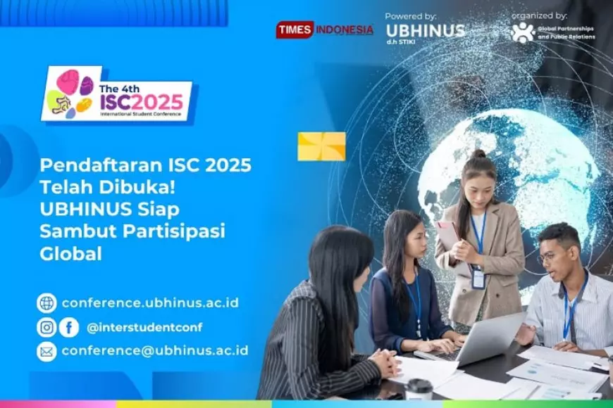 UBHINUS Buka Pendaftaran International Student Conference 2025, Angkat Isu Inovasi dan Keberlanjutan Global