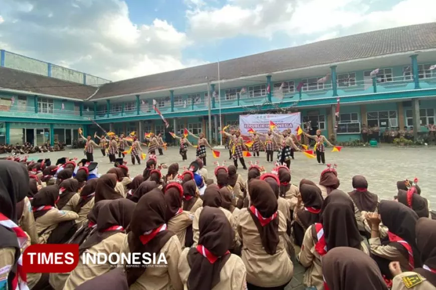 FKIP UNISMA Tanamkan Nasionalisme dan Kepanduan di MA An Nur