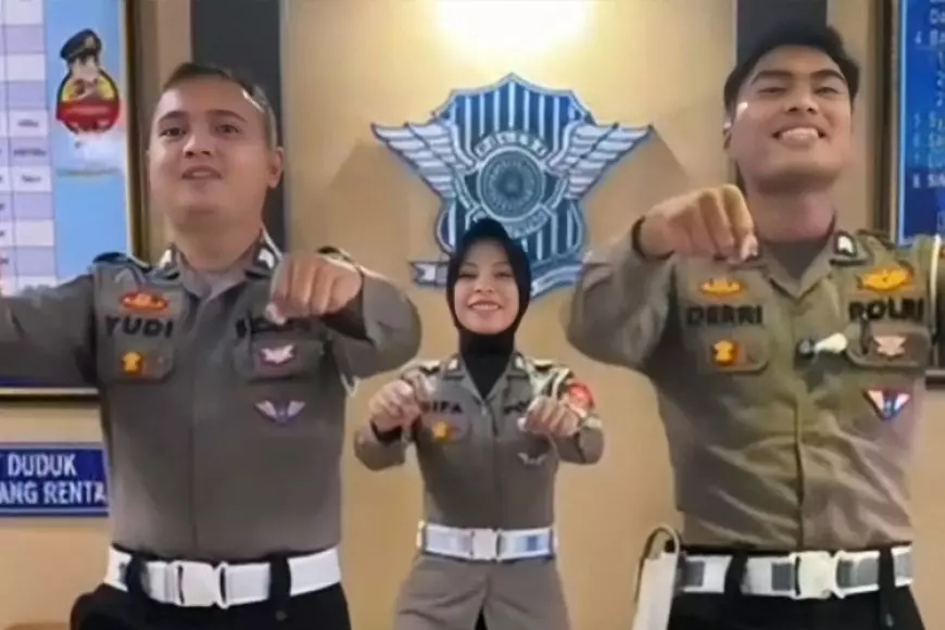 Viral, Tepuk Keselamatan Lalu Lintas, Inovasi Kreatif Satlantas Polres Majalengka