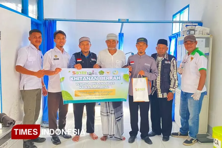 IPARI Gandeng Laznas BMH dan Lapas Kota Ternate Gelar Khitan Berkah Warga Binaan Mualaf