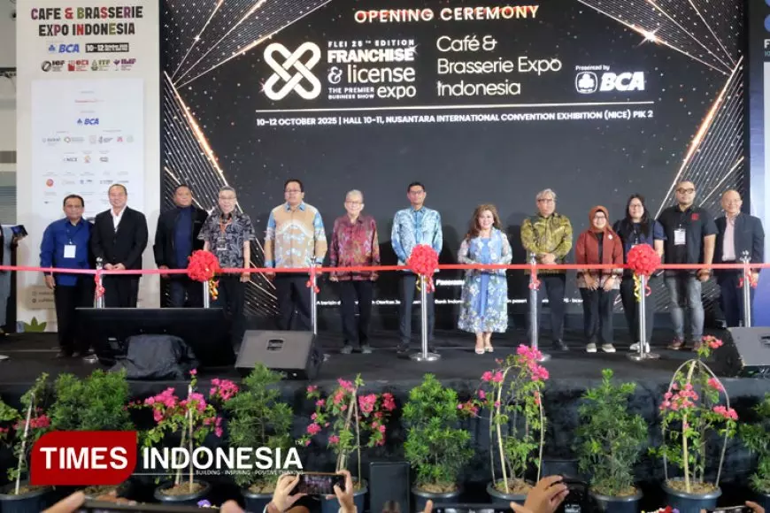 Café Brasserie Expo Indonesia 2025 Perkuat Ekosistem F&B dan Ekonomi Kreatif Nasional