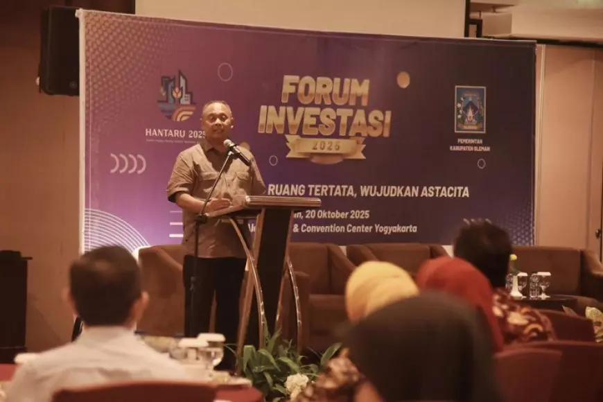 Pemkab Sleman Dorong Investasi Selaras Tata Ruang Lewat Forum Investasi 2025