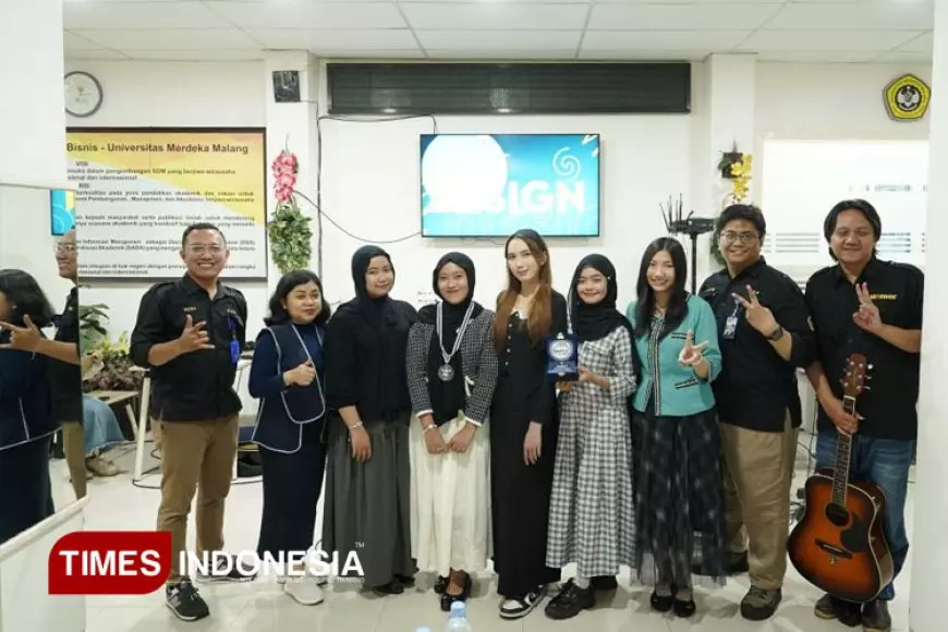 Mahasiswa Manajemen UNMER Malang Asah Kreativitas Global Lewat Indonesia-Korea Design Competition 2025