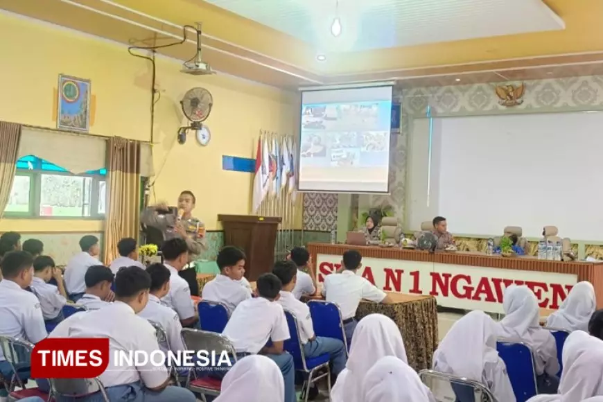 Lewat Program Hebat, Satlantas Polres Blora Bangun Kesadaran Tertib Lalu Lintas Sejak Dini