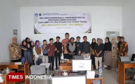 Dukung Kemandirian Disabilitas UWG Malang Gelar Pelatihan Pemasaran Digital dan Manajemen Kualitas