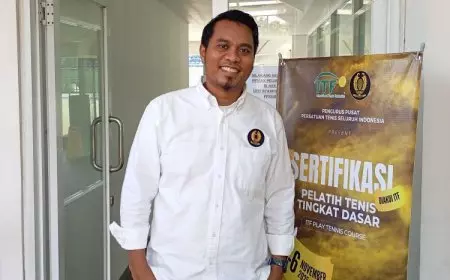 Tingkatkan Kapasitas Pelatih, PP PELTI Gelar Pelatihan Pelatih Bersertifikasi ITF
