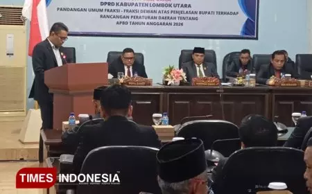 DPRD KLU Fraksi PNI Menilai Kemandirian Fiskal Daerah Masih Rendah pada Tahun Anggaran 2026