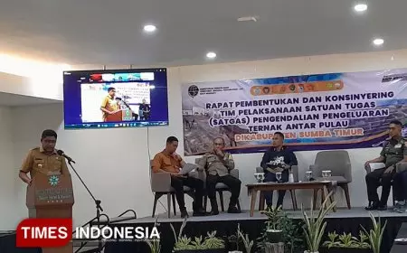 Sumba Timur Bentuk Satgas Khusus Kendalikan Ekspor Ternak Antar Pulau