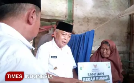 Bupati Malang Percepat Bantu Program Bedah Rumah Tak Layak Huni Pasutri Lansia