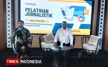 PEM Gondanglegi Malang Kerjasama Dengan Times Indonesia Berikan Latihan Jurnalistik