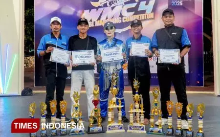 MB An-Nur Al-Murtadlo Raih Juara Umum Drum Corps Konser pada WBL Marching Competition Jatim 2025