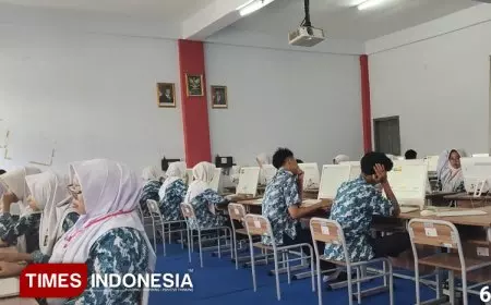 SMAN 1 Rambatan Tanah Datar Gelar Tes Kompetensi Akademik untuk Bekal Siswa Hadapi Kuliah dan Kerja