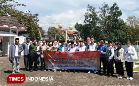 Moderasi Beragama di Cianjur, Doa Bersama Lintas Iman Wujudkan Toleransi Sejak Dini