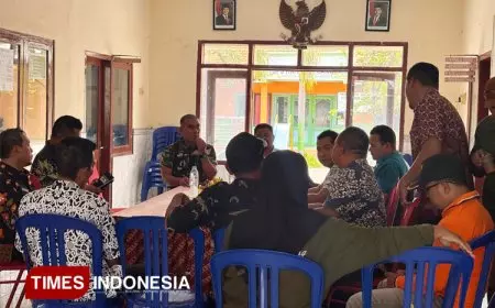 Monev Desa Ketompen, Camat Pajarakan Probolinggo Ingatkan PAD Untuk Desa Mandiri