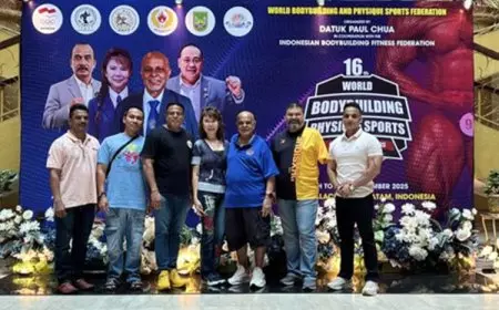 16th World Bodybuilding and Physique Sports Championships 2025 kembali Digelar di Pacific Palace Hotel Batam
