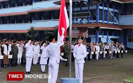 SMK Brantas Karangkates Malang Teladani Jasa Pahlawan