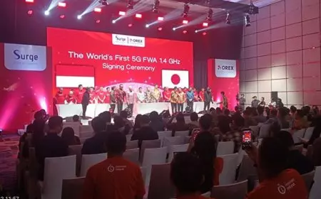 SURGE dan OREX SAI Bawa 5G FWA 1.4GHz ke Indonesia: Akselerasi Inklusi Digital Nasional